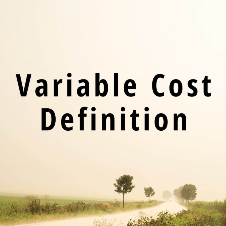 Variable Cost Definition (4 Examples and Formula) BoyceWire