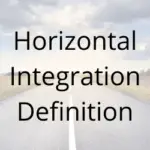Horizontal Integration Definition