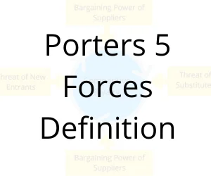 Porters 5 Forces Definition