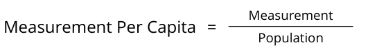 Per Capita Formula