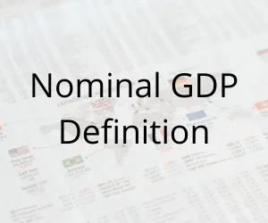 Nominal GDP Definition
