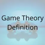 Game Theory Definition