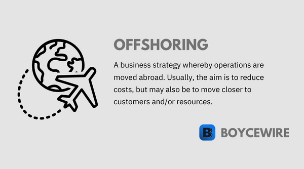 offshoring definition