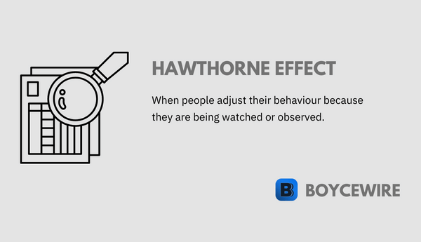 hawthorne effect definition
