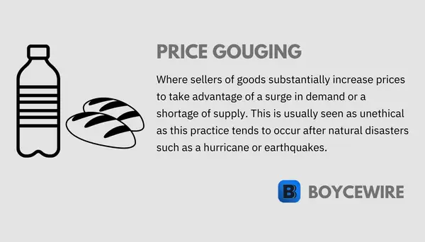 price gouging definition