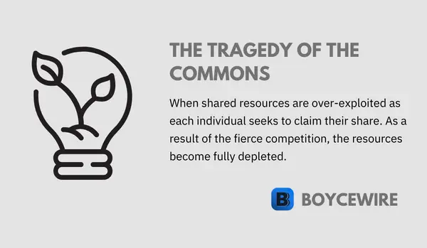 the tragedy of the commons definition