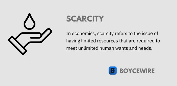 scarcity in economics definition