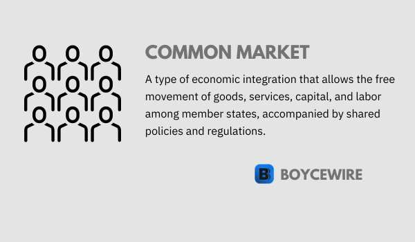common market definition