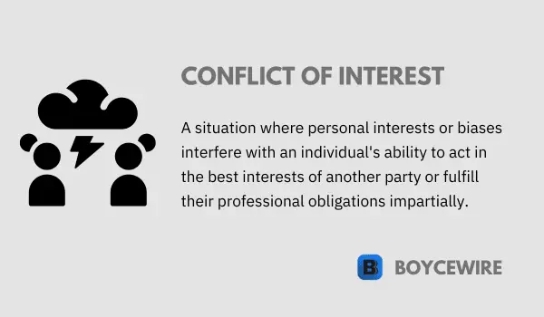 conflict of interest definition