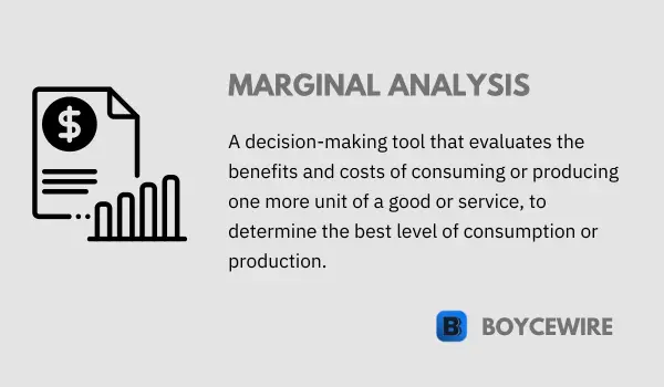 marginal analysis definition