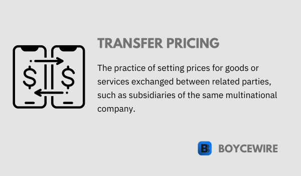 transfer pricing definition