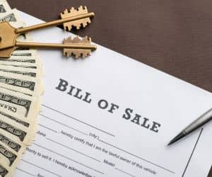 bill of sale