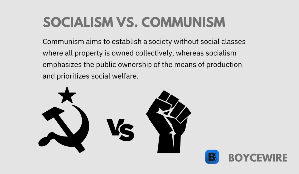 socialism vs communism definition