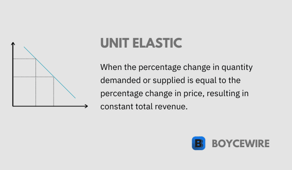 unit elastic definition