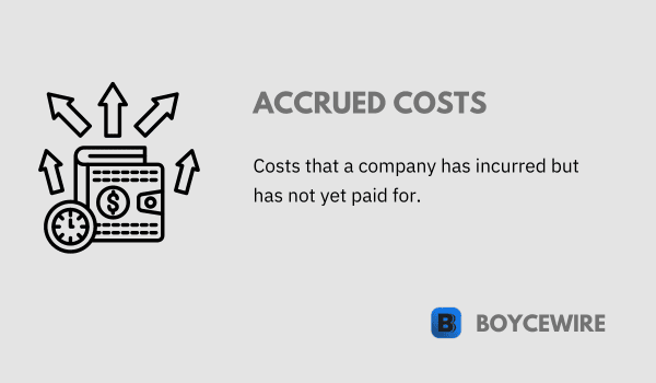 accrued cost definition