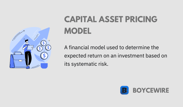 capital asset pricing model definition
