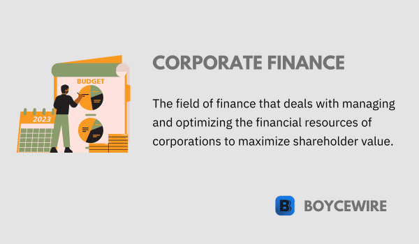 corporate finance definition