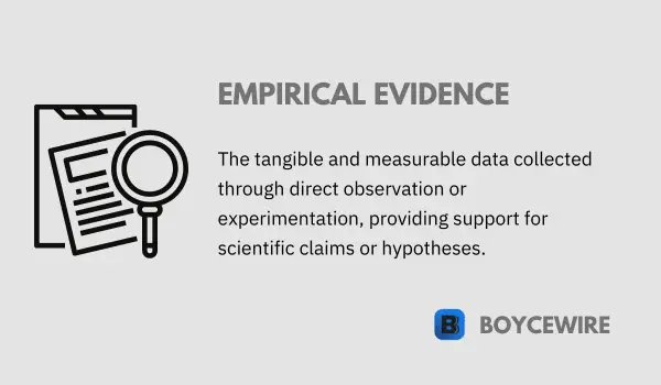 empirical evidence definition