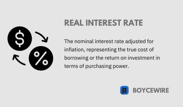 real interest rate definition