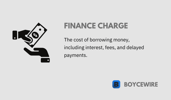 finance charge definition